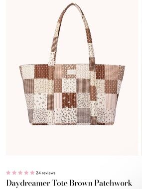 Poppy & Peonies Brown patchwork Collection